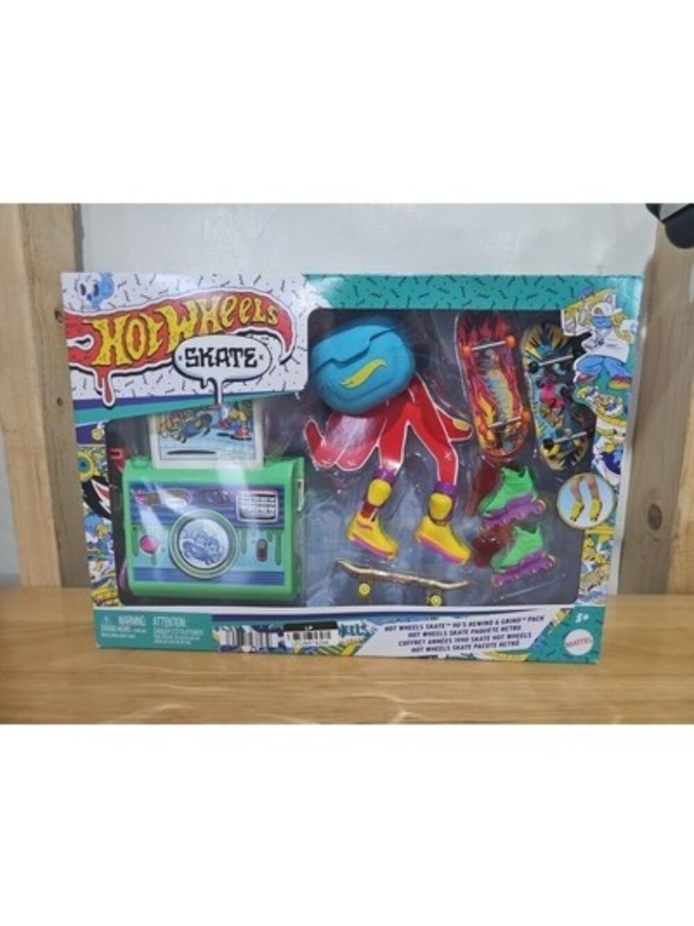 Hot Wheels Skate His & Hers Games Pack Washing Machine Playset Fingerboards